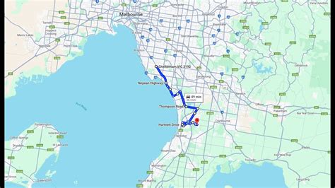 Port Melbourne to Carrum Downs .